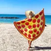 Picture of Giant Pizza Beach Blanket