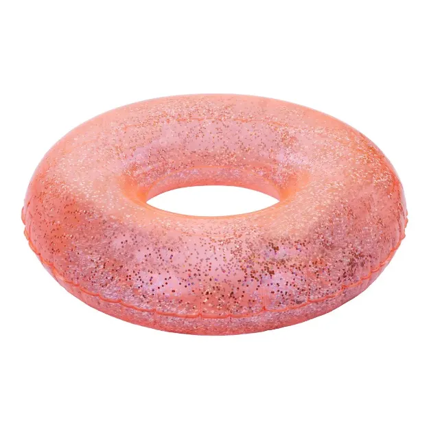 Picture of Sunnylife Pool Ring Glitter - Neon Coral