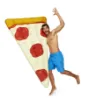Picture of Float In The Shape Of A Giant Pizza Slice