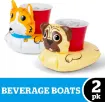Picture of Frosted Donuts Drink Boats (3 Packs)