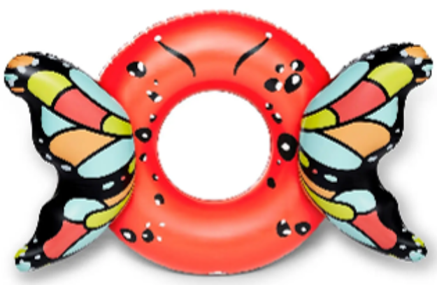 Picture of Butterfly Wings - Red Pool Float