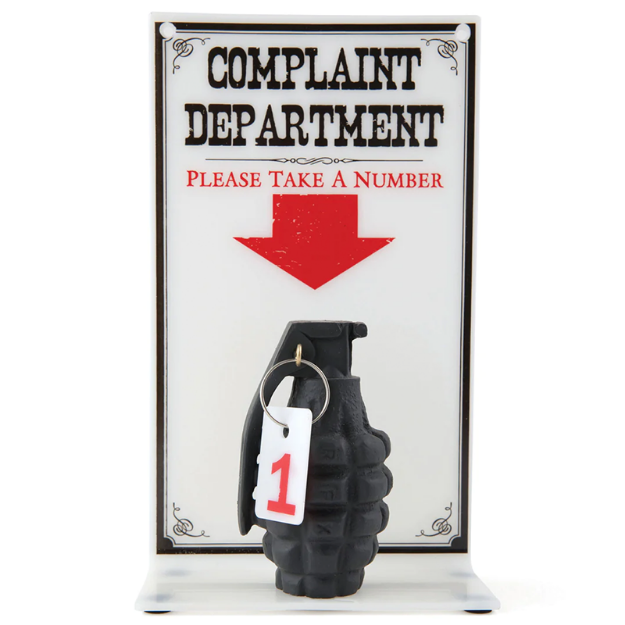 Picture of The Complaint Dept Sign 22
